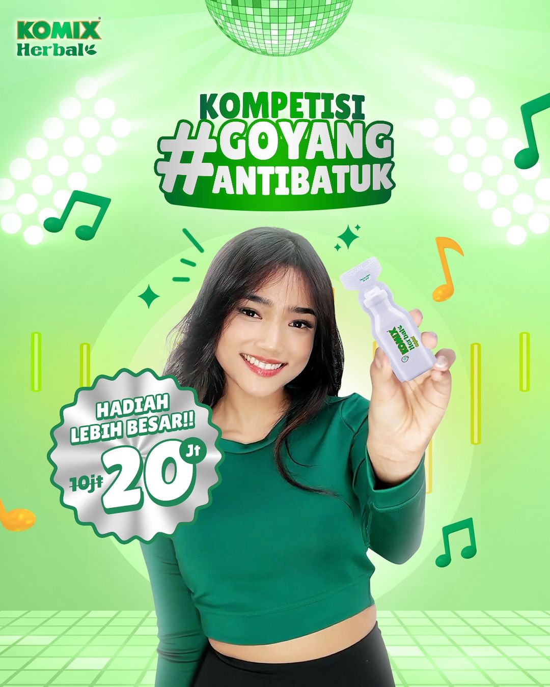 Lomba Video Goyang Anti Batuk Total Hadiah 20 Juta Rupiah