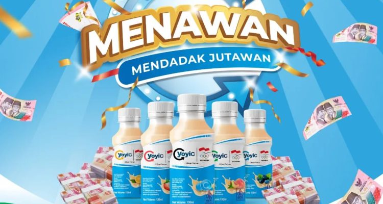 Promo Tutup Botol Yoyic Mendadak Jutawan Total Hadiah 1,8 Miliar