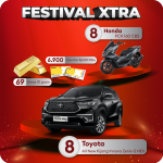 Undian Bank CIMB Niaga Festival Xtra Hadiah 8 Innova Zenix HEV