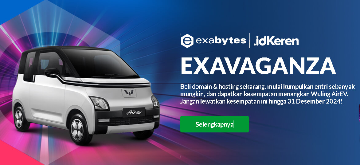 Undian EXAVAGANZA Berhadiah Mobil Listrik Wuling AirEV