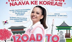 Undian Naavagreen Berhadiah 12 Paket Trip ke Korea & 12 Emas