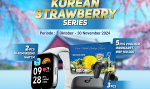 Challenge Korean Strawberrry Berhadiah Xiaomi Redmi Watch