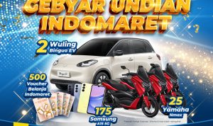 Gebyar Undian Indomaret Grand Prize Mobil Listrik Wuling Binguo EV