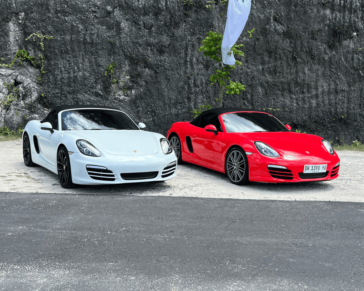 Porsche boxter di bali