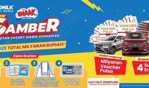 Undian Indomilk Kesamber Grand Prize Total Milyaran Rupiah!