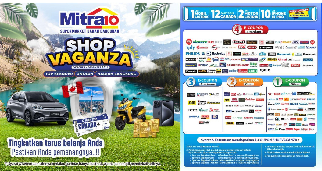 Undian Shopvaganza Mitra10 2024