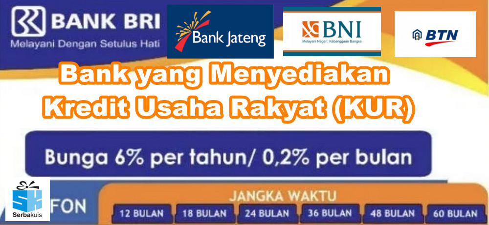 Bank yang Menyediakan Kredit Usaha Rakyat (KUR)