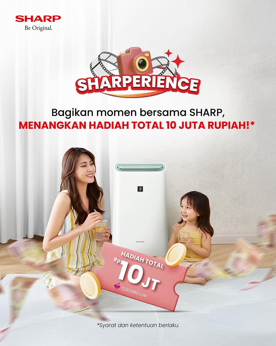 Kuis Sharperience Berhadiah Voucher Total 10 Juta Untuk 3 Winner!