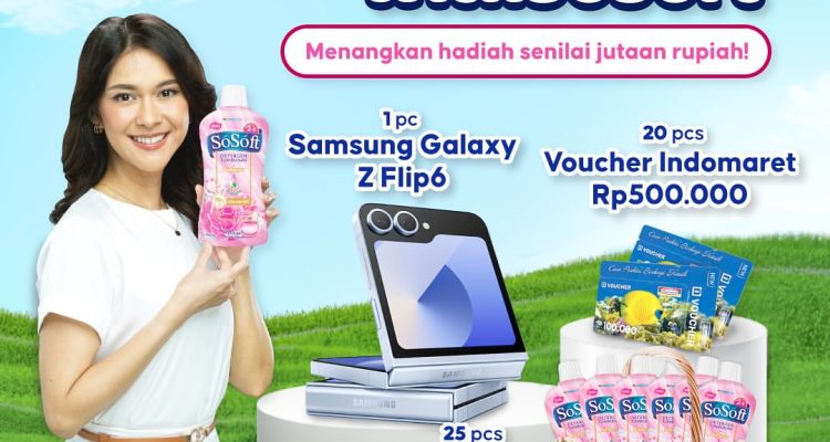 Lomba Foto Win Big SoSoft Berhadiah SAMSUNG Z Flip6