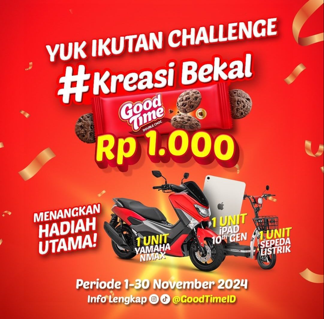 Lomba Kreasi Bekal Good Time Berhadiah Motor Yamaha N-Max