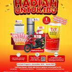 Undian Hadiah Untuk Ibu Berhadiah Uang 150jt, Motor, Kulkas, dll