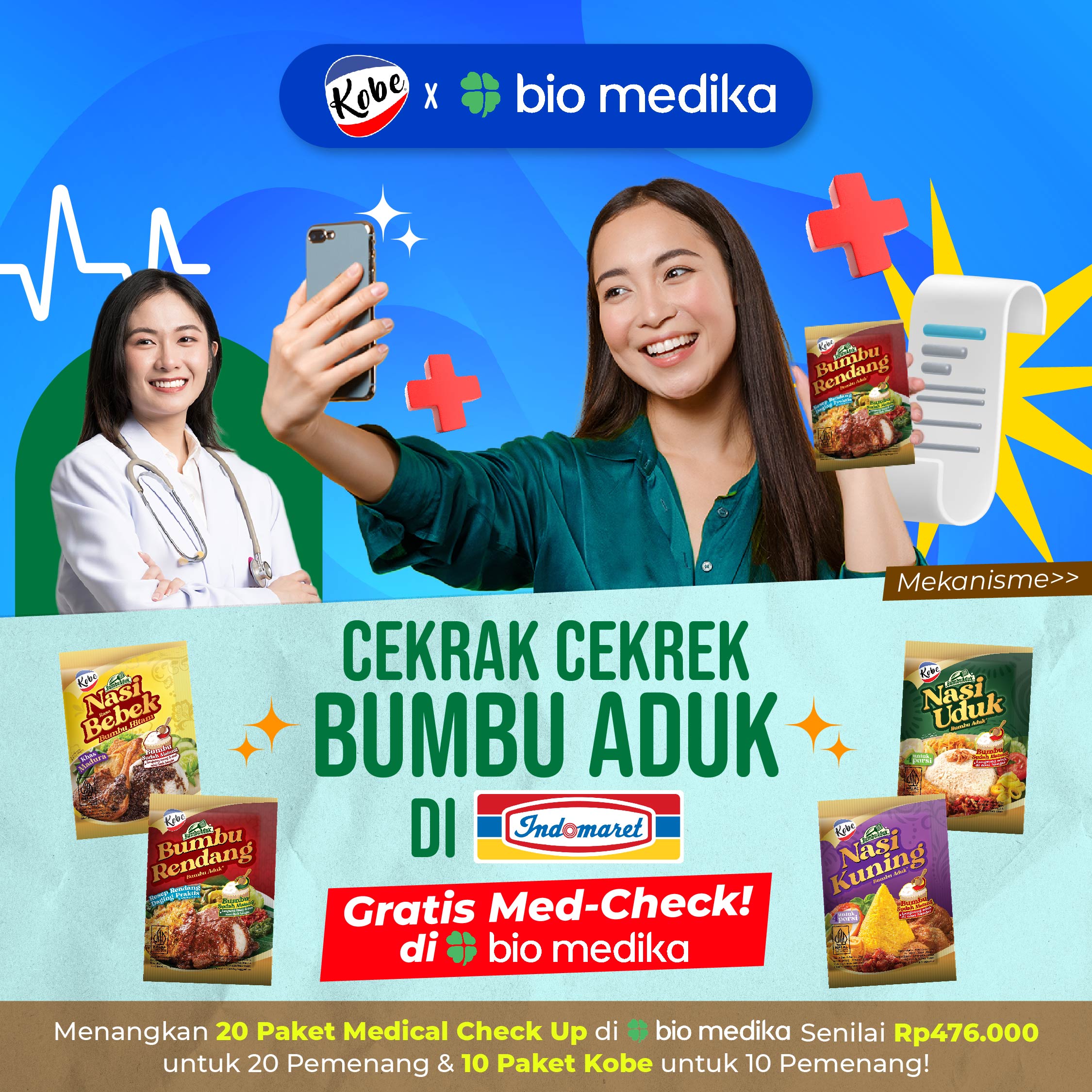 Lomba Foto Bumbu Aduk Berhadiah 20 Paket Medical Check Up