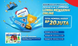 Lomba Mewarnai Online Frisian Flag Berhadiah Total 20 Juta