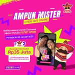 Ampun Mister Extreme Selfie Challenge Total Hadiah 35 Juta