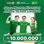 Challenge Anlene 10.000 Langkah Berhadiah Total 10 Juta