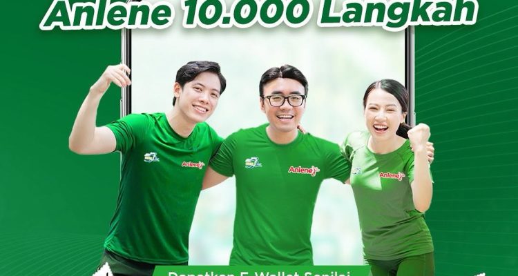 Challenge Anlene 10.000 Langkah Berhadiah Total 10 Juta