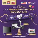 Undian Cadbury Alfagift Berhadiah Motor Vespa, TV, Labubu