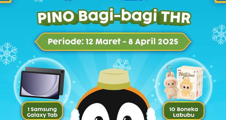 Challenge PINO Bagi-Bagi THR SAMSUNG Galaxy Tab, Emas, dll