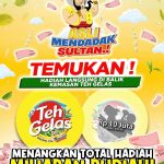 Promo Teh Gelas Asli Mendadak Sultan Berhadiah Miliaran Rupiah