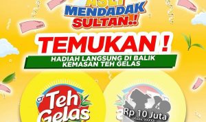 Promo Teh Gelas Asli Mendadak Sultan Berhadiah Miliaran Rupiah