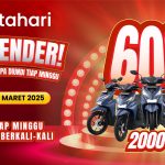 TANPA UNDIAN! Matahari Bagikan Hadiah 600 Motor Honda Beat