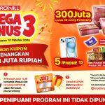 Promo Gosok Kupon Mega Bonus 3 Jack 'n Jill, Hadiah Ratusan Juta