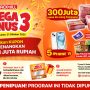 Promo Gosok Kupon Mega Bonus 3 Jack 'n Jill, Hadiah Ratusan Juta