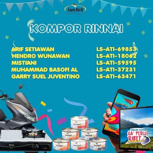 Pemenang Undian Sun Bell Gebyar Belanja Berhadiah (2)